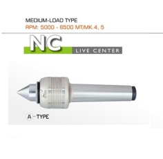 Chống Tâm Máy Tiện Quay Loại Tải Trung NC