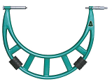 Thước Đo Panme Cổ Rộng 3205 - 400